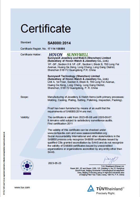 CSR SA Cert2017 Eng